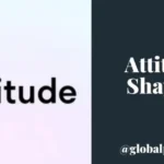 Attitude Shayari text graphic with bold typography design
