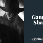 Gangster Shayari in black and white gangster style